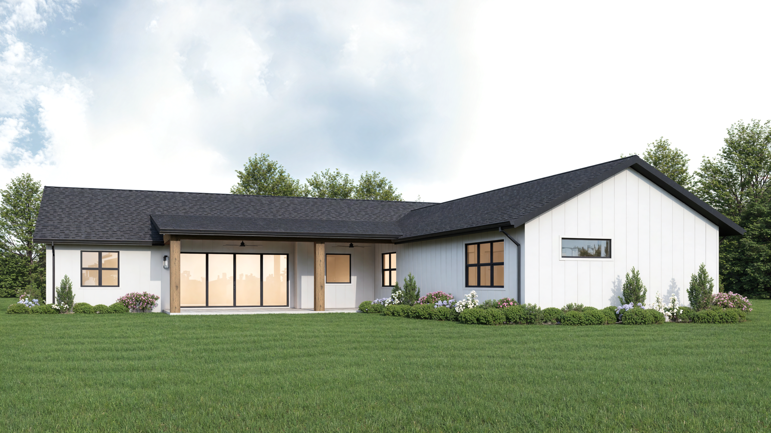 Lot 5 architectural rendering detail