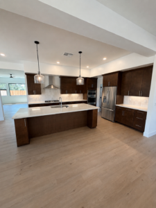 Kitchen interior of the Lot 5 Plan 2-A home at Brady Estates, 1795 Agave Ct, Roseville, CA