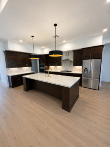 Kitchen interior of the Lot 4 Plan 3-B home at Brady Estates, 1790 Agave Ct, Roseville, CA